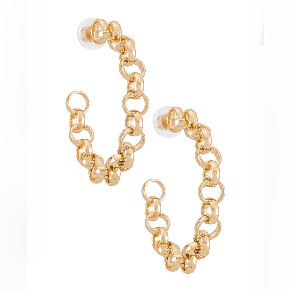 Dannijo Viola Hoop Earrings